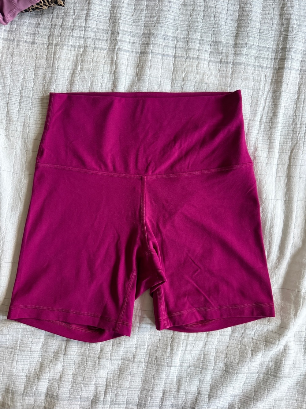 Lululemon Magenta Women’s Bike Shorts